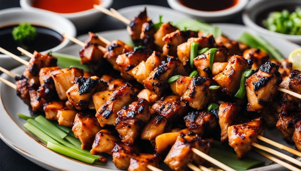 yakitori chicken skewers yakitori chicken skewers