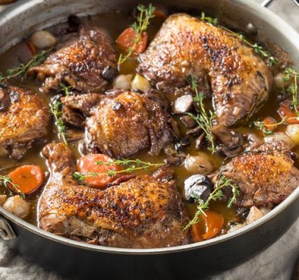 Brown Chicken Stew Recipe