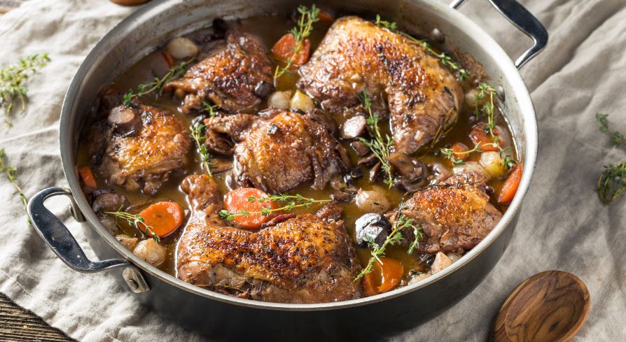 Brown Chicken Stew Recipe